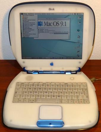 Apple iBook G3 Clamshell (Indigo) Model M6411 12.1